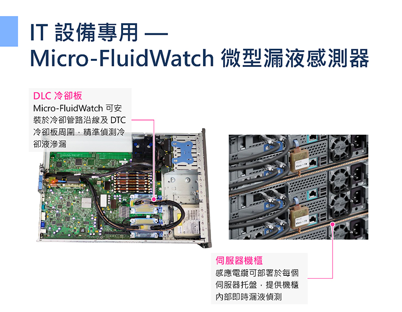 Micro-FluidWatch 非定址型漏液感測器應用方案
